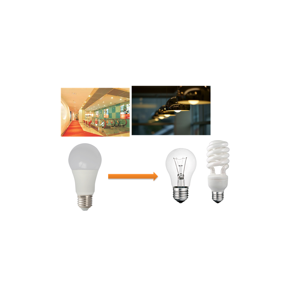 Bombilla E27 LED GLOBO 12W 230V