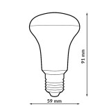 Bombilla R-63 LED 9W 230V | DecoLED Valencia