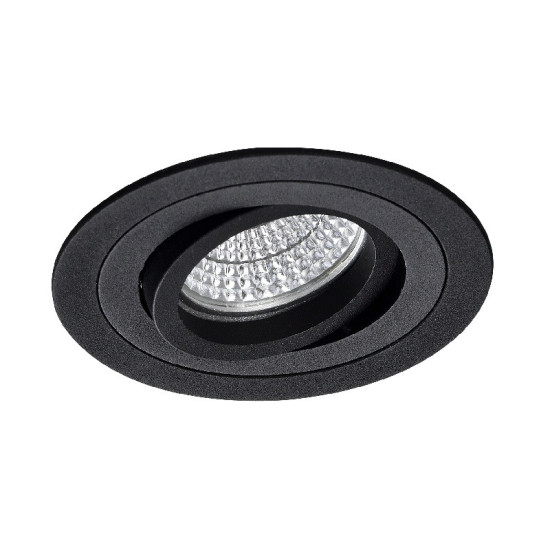 Empotrable Aluminio Redondo Negro Extraible | Decoled Valencia