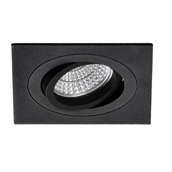 Empotrable Aluminio Cuadrado Negro Extraible | Decoled Valencia