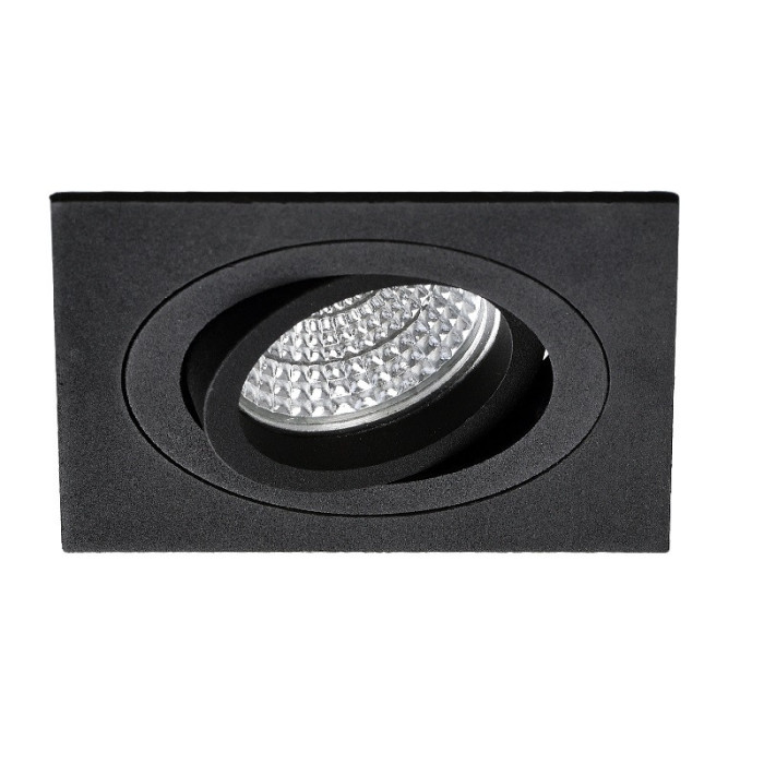 Empotrable Aluminio Cuadrado Negro Extraible | Decoled Valencia
