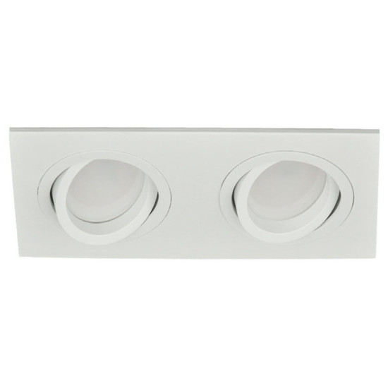 Empotrable doble Blanco | Decoled Valencia