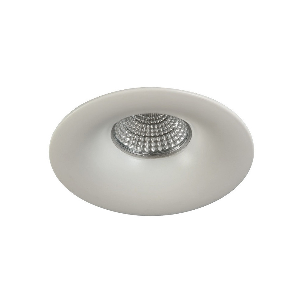 Empotrable Aluminio redondo concavo blanco ancho | Decoled Valencia