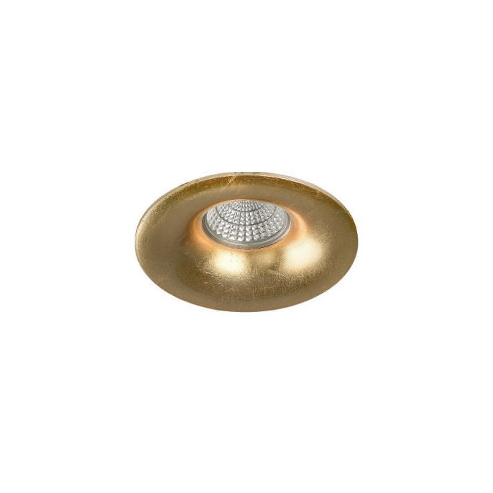 Empotrable Aluminio redondo concavo oro ancho | Decoled Valencia