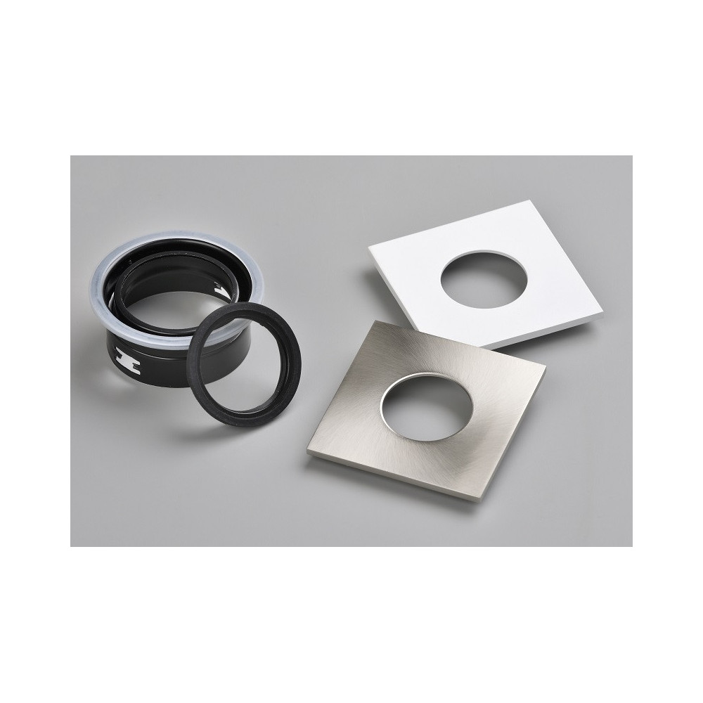 Empotrable aluminio IP54 Blanco Cuadrado | Decoled Valencia