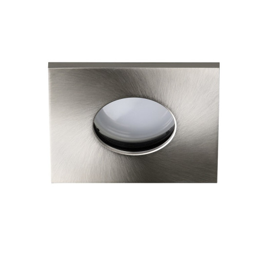 Empotrable aluminio IP54 Niquel Satinado  Cuadrado | Decoled Valencia