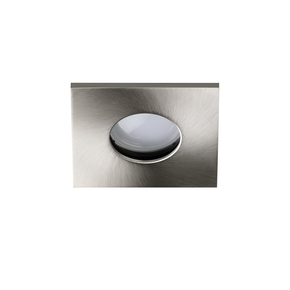 Empotrable aluminio IP54 Niquel Satinado  Cuadrado | Decoled Valencia