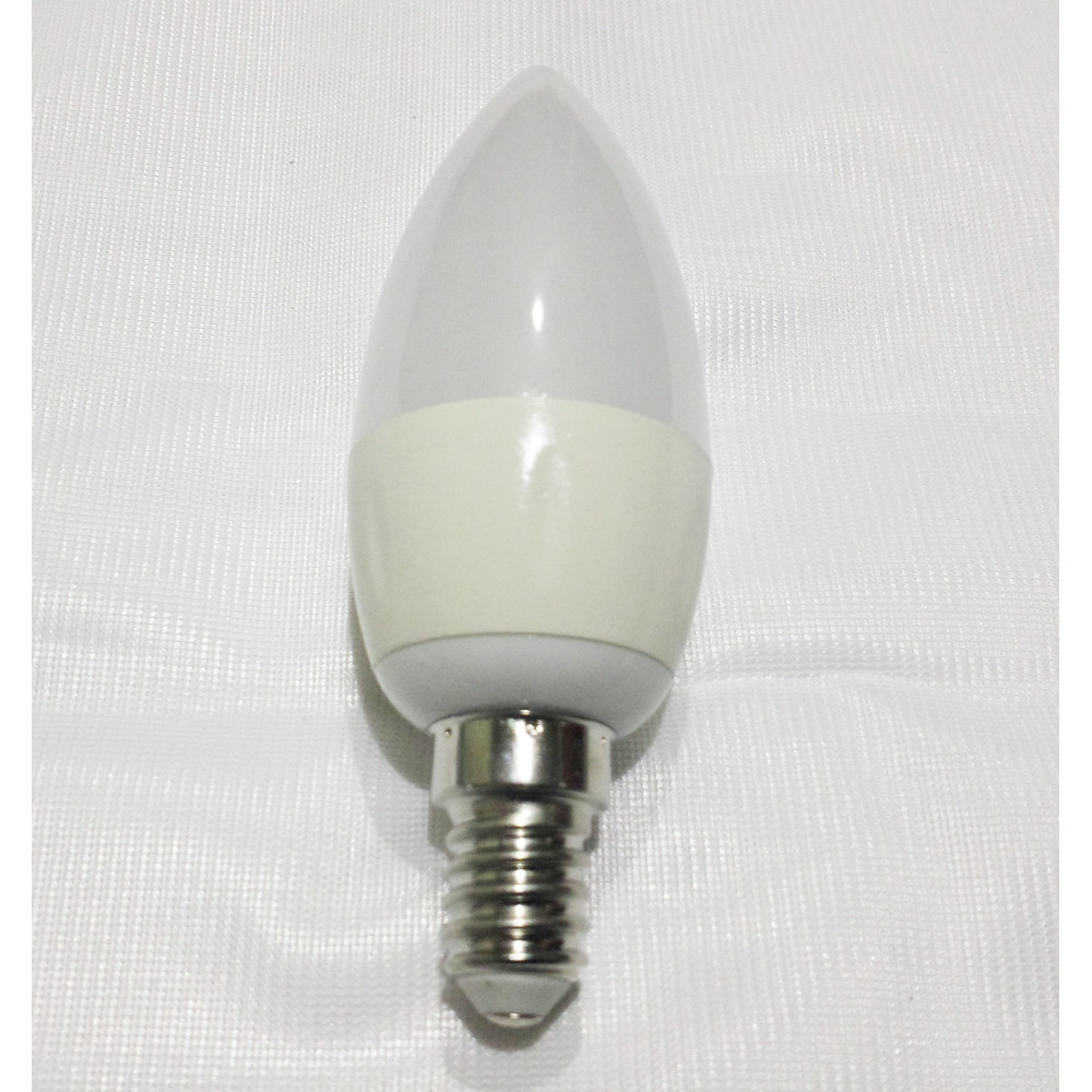 Bombilla E14 LED  Vela 5W Aluminio