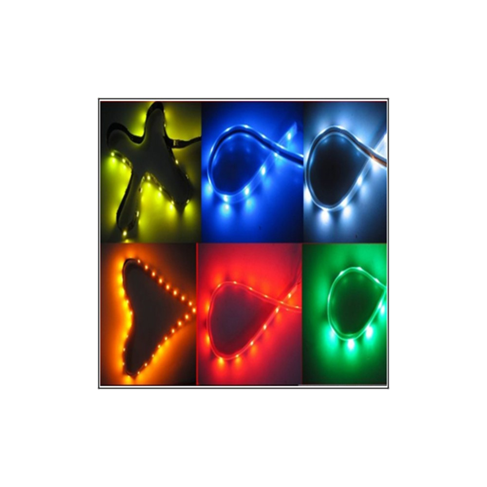 Tira LED SMD 5050 RGB 14,4 W/m 12V IP20 5 metros