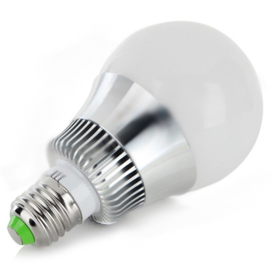 Bombilla LED esférica RGB E27 10W Mando a distancia
