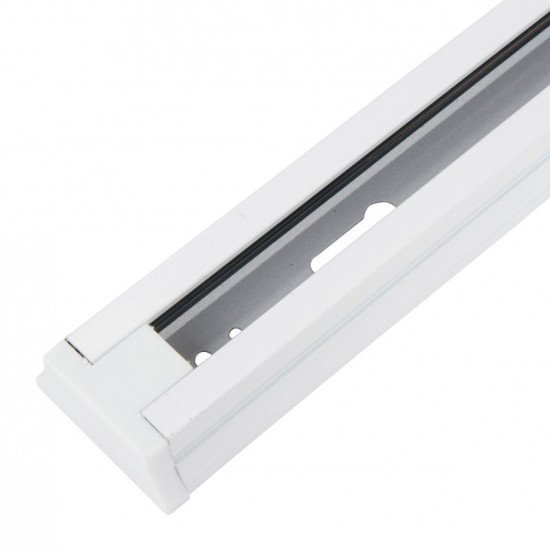 Carril monofásico para focos Led de 2 metros Blanco