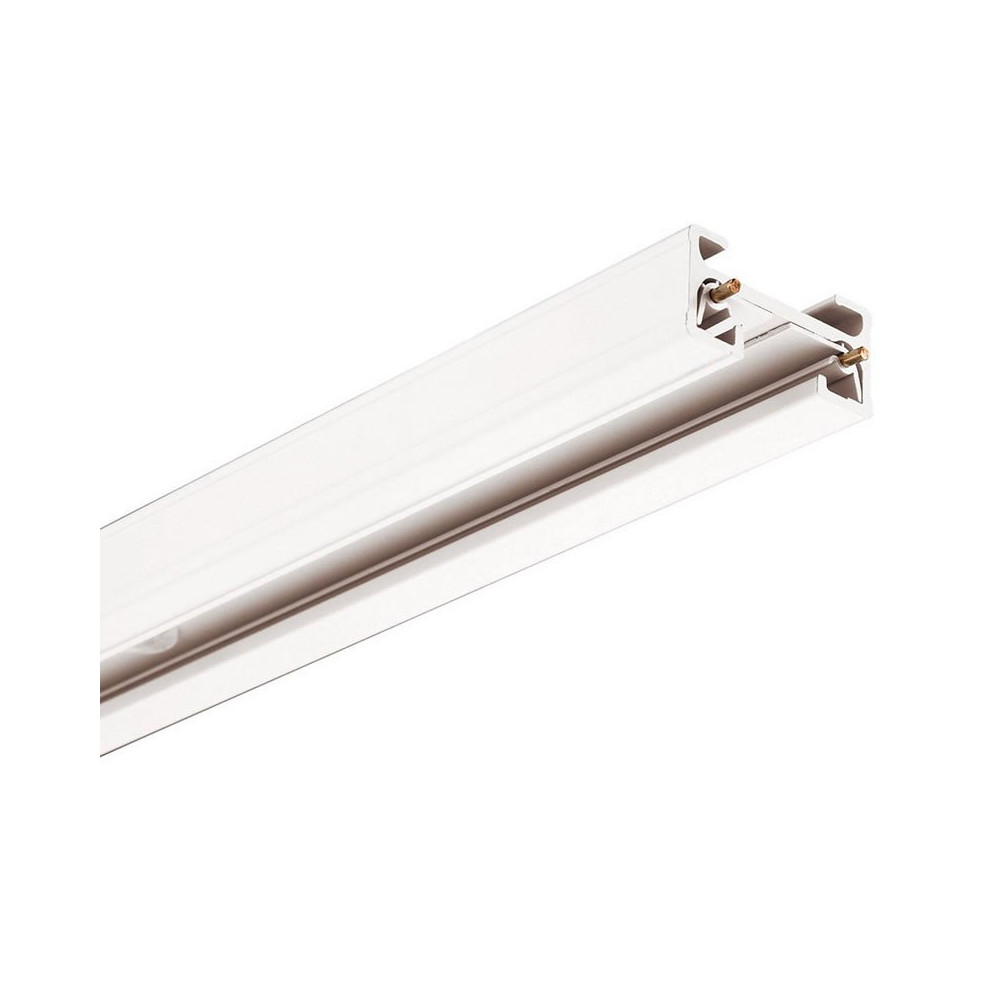 Carril monofásico para focos Led de 2 metros Blanco
