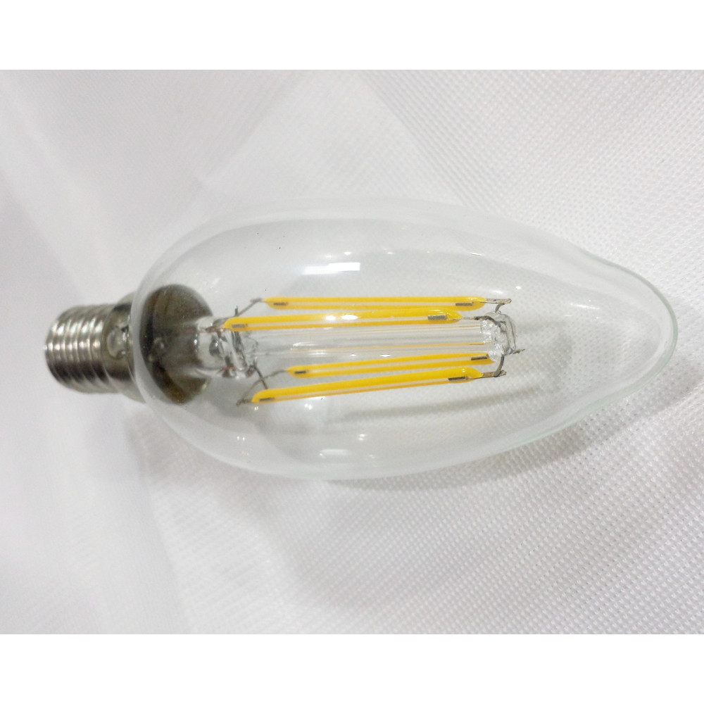 Bombilla E14 VELA FILAMENTO LED 4W 