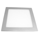 Downlight LED Panel Cuadrado 18W Plata Envejecida