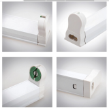 Regleta aluminio Tubo LED 60CM