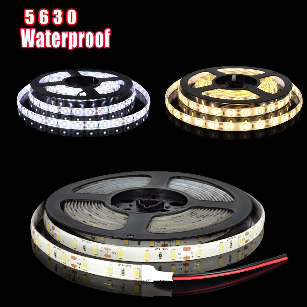 Tira LED SMD 5630 20 W/m 12V IP65 5 metros