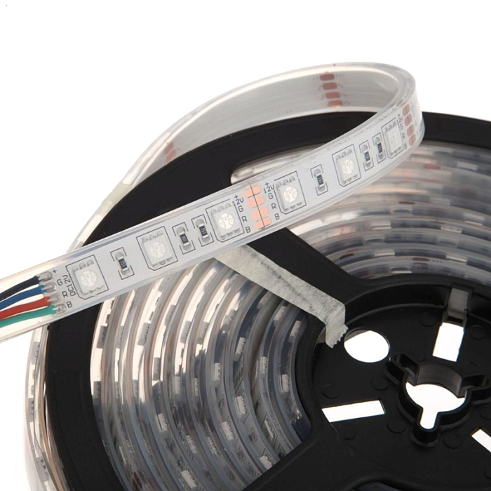 Tira LED 5050 RGB 14,4 W/m 12V IP68 5 metros SUMERGIBLE