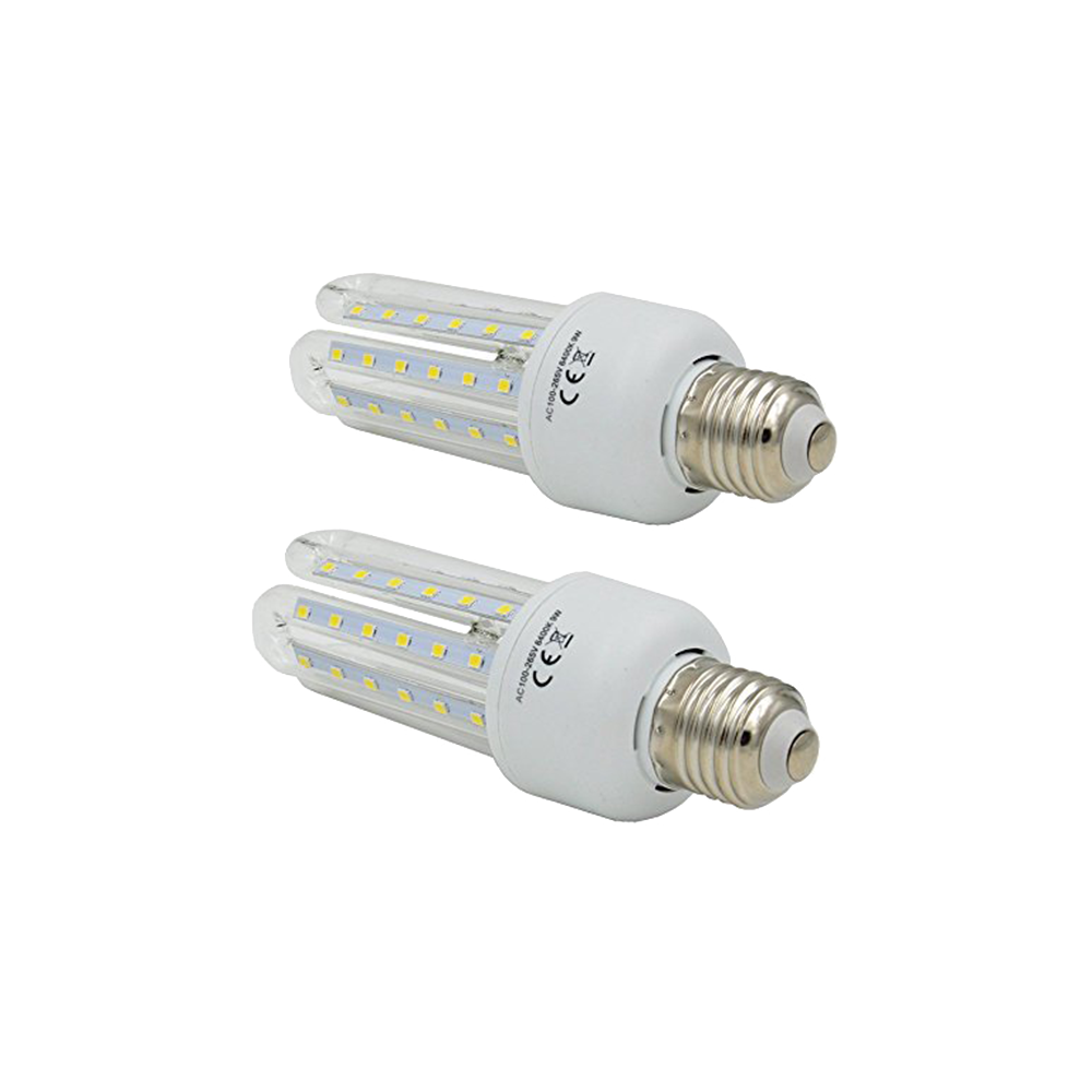 Bombilla LED E27 CRISTAL 9W 360º 230V