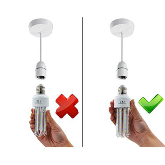 Bombilla LED E27 CRISTAL 9W 360º 230V