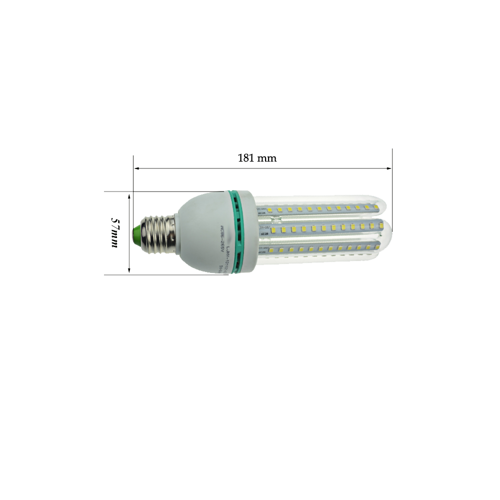 Bombilla LED E27 CRISTAL 16W 360º 230V