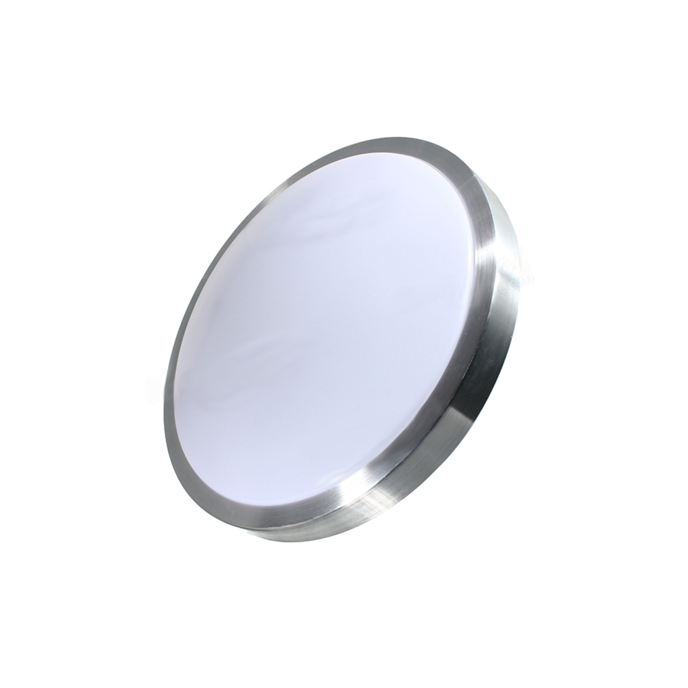 Plafón LED 18W Contorno Aluminio