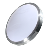 Plafón LED 18W Contorno Aluminio