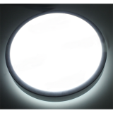 Plafón LED 18W Contorno Aluminio
