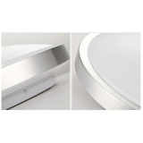 Plafón LED 18W Contorno Aluminio