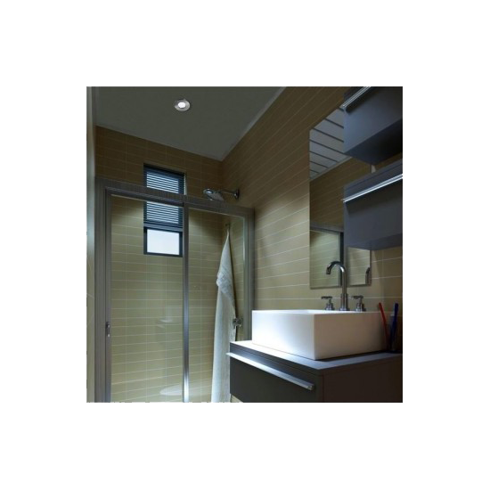 Empotrable estanco IP65 Blanco