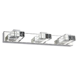 Aplique LED Espejo Baño 9W Cristal