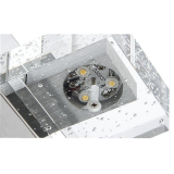 Aplique LED Espejo Baño 9W Cristal