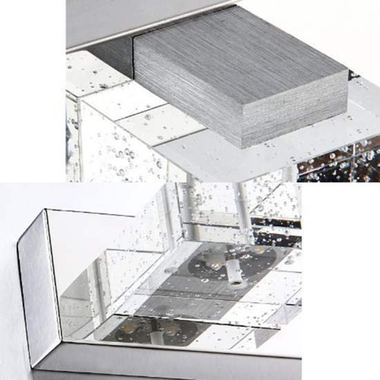 Aplique LED Espejo Baño 9W Cristal
