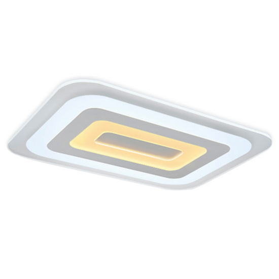 Plafón LED 70W Rectangular metacrilato 3 colores (Blanco Frío, Natural y Cálido)