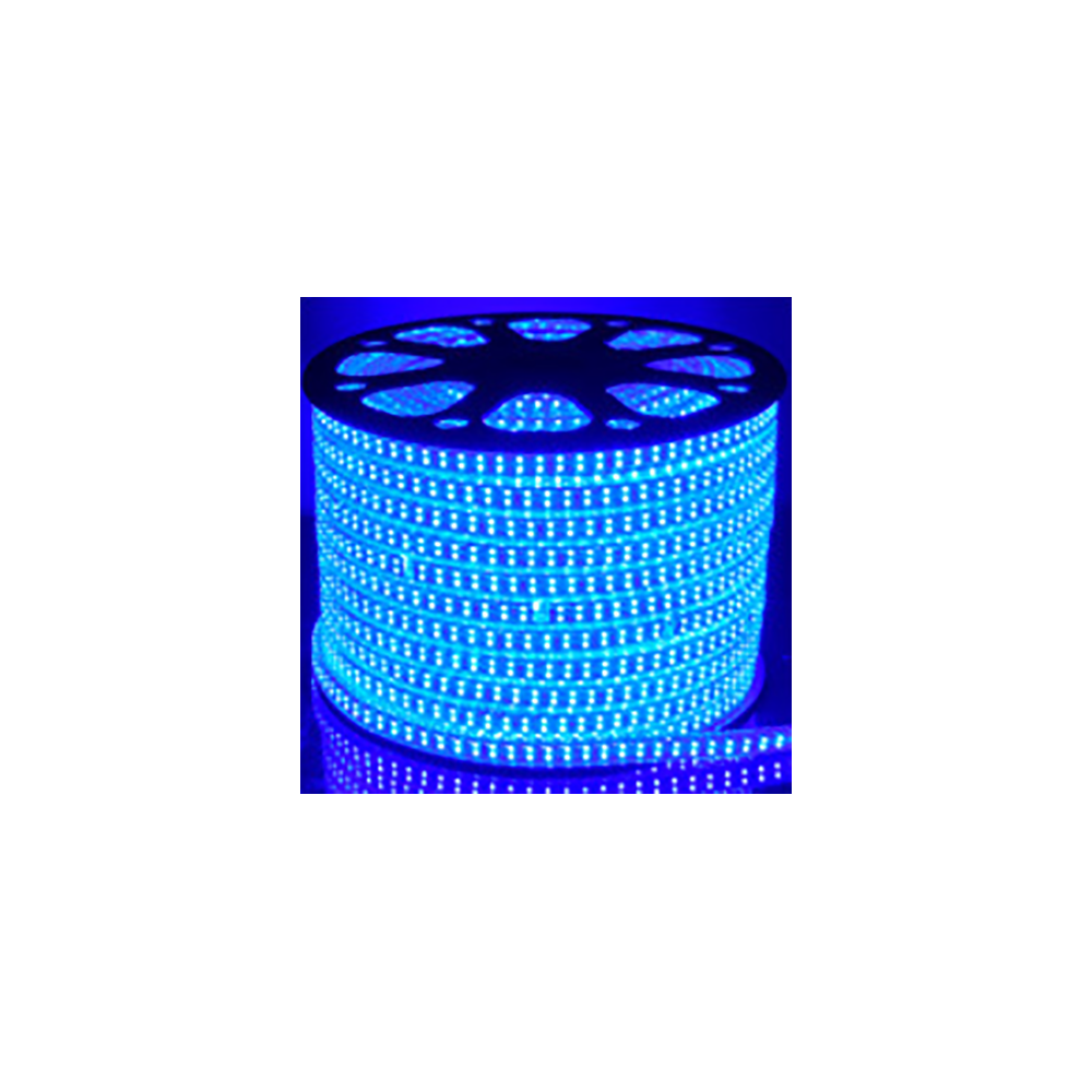 Tira LED SMD 2835 13 W/m AZUL 230V IP67 5 metros
