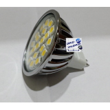 Dicroica MR16 (GU5,3) LED SMD 5050 4W 12V