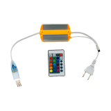 Enchufe tira LED RGB 230V 10W con Mando a Distancia