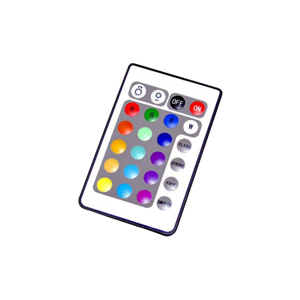 Enchufe tira LED RGB 230V 10W con Mando a Distancia