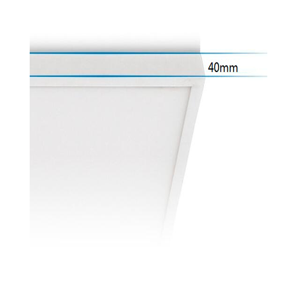 Plafón LED superficie Rectangular 24W Blanco
