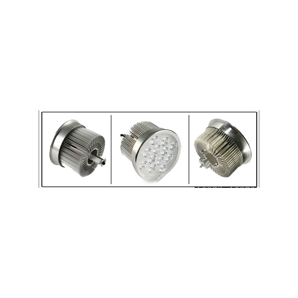 Lámpara colgante LED Esfera-Bola 12W Verde