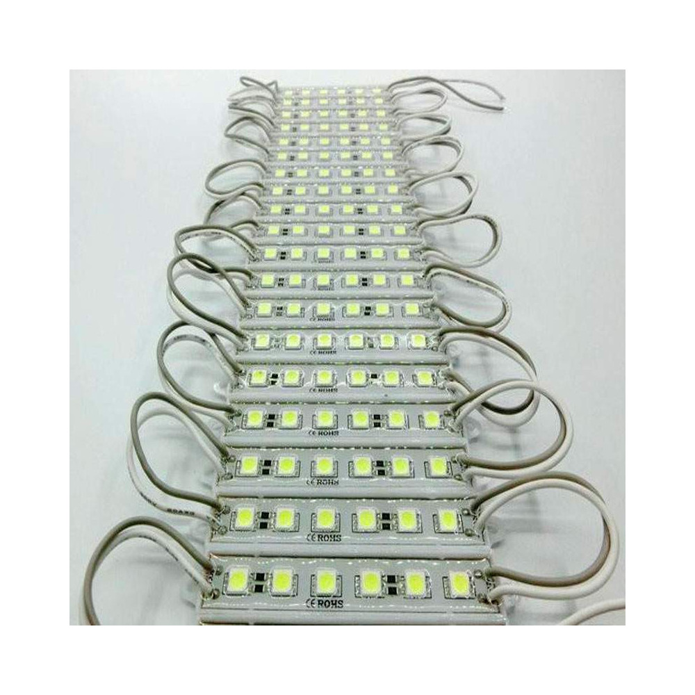 Módulo de 3 LED SMD 5050 0,72W 12V