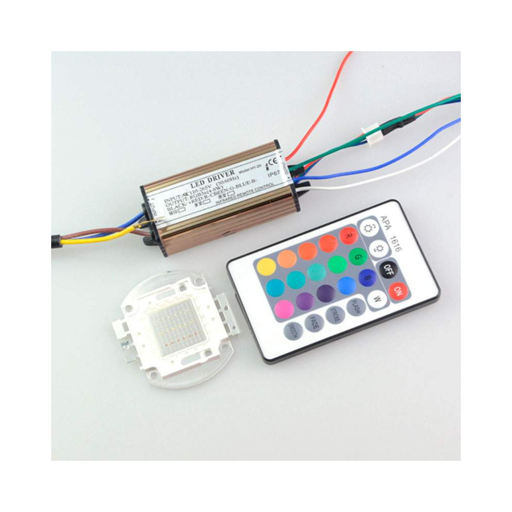 Driver para Foco LED RGB 20W 