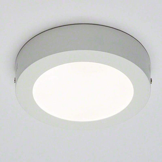 Plafón LED superficie Redondo 12W 230V