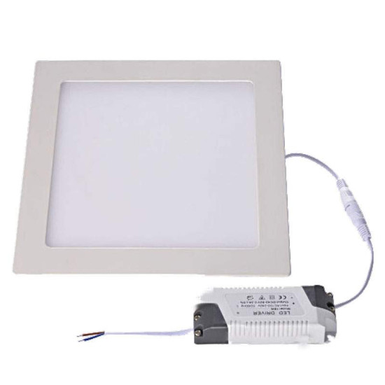 Downlight LED Panel 18W 12-24V Cuadrado