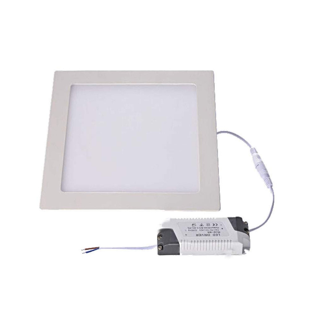 Downlight LED Panel 18W 12-24V Cuadrado