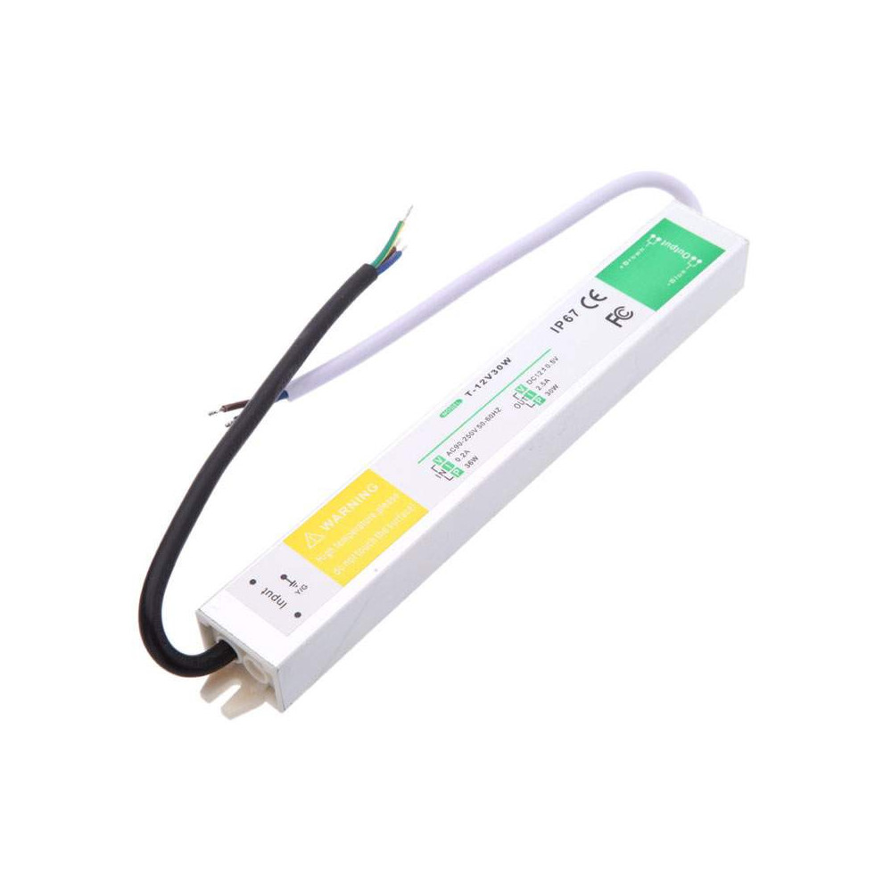 Fuente alimentación 30W 12V Tiras led IP44