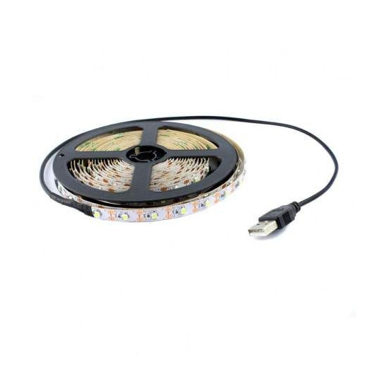 Tira LED SMD 5050 14,4 W/m 5Vdc IP20 1 metro USB