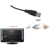 Tira LED SMD 5050 14,4 W/m 5Vdc IP20 1 metro USB