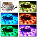 Tira LED SMD 5050 14,4 W/m 5Vdc IP20 1 metro USB