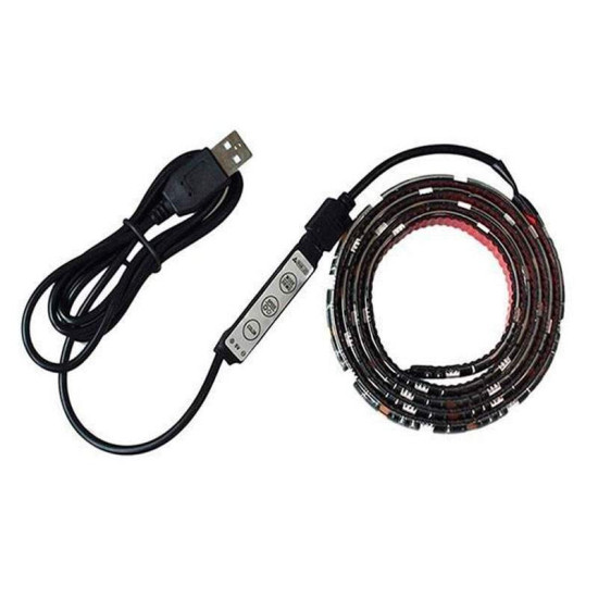 Tira LED SMD 5050 14,4 W/m 5Vdc IP20 1 metro USB