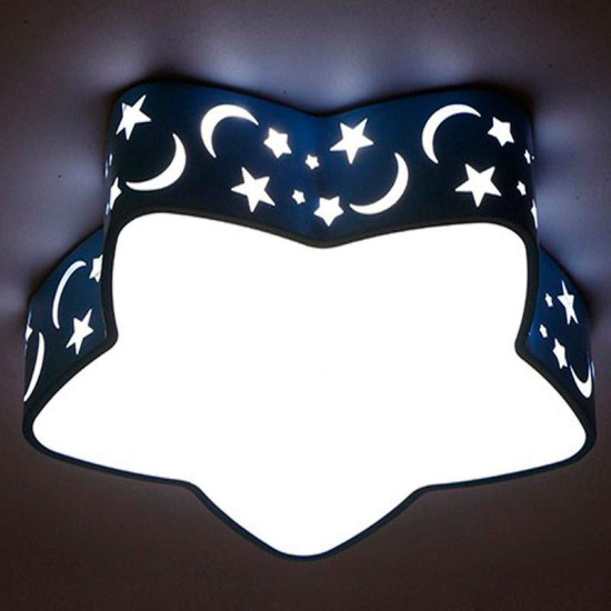 Plafón LED superficie Redondo 24W Niquel